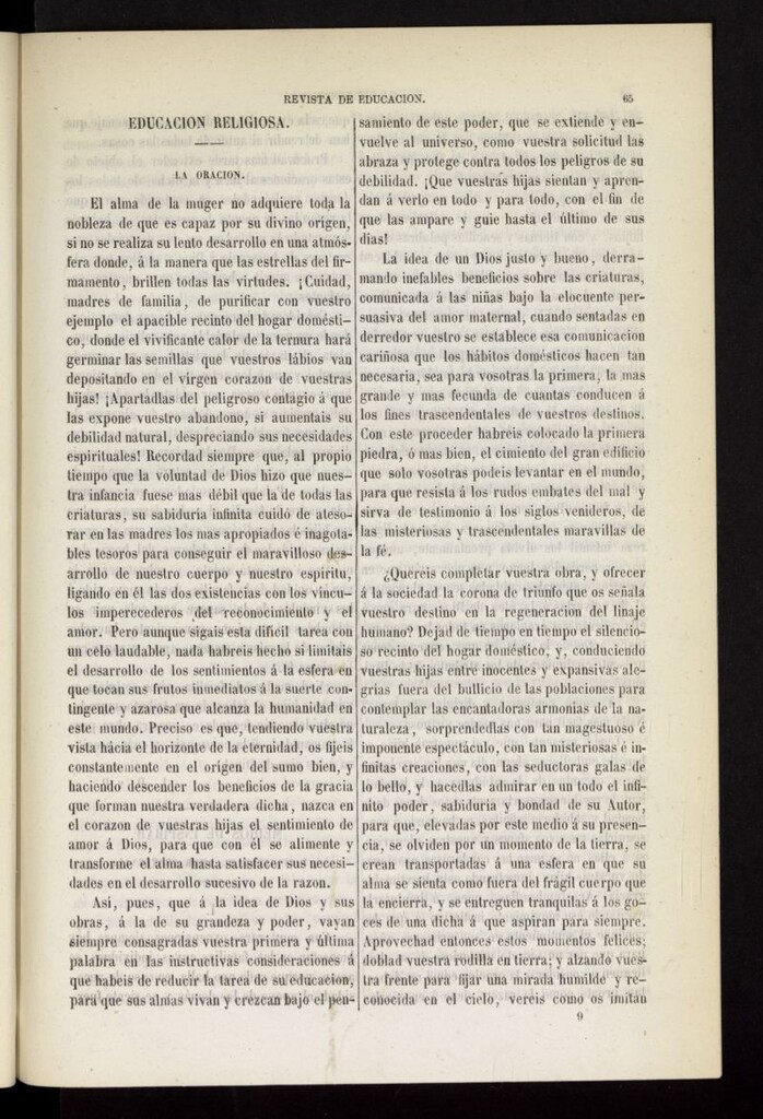 Miniatura de La Educanda: revista de educación del 1 de marzo de 1861