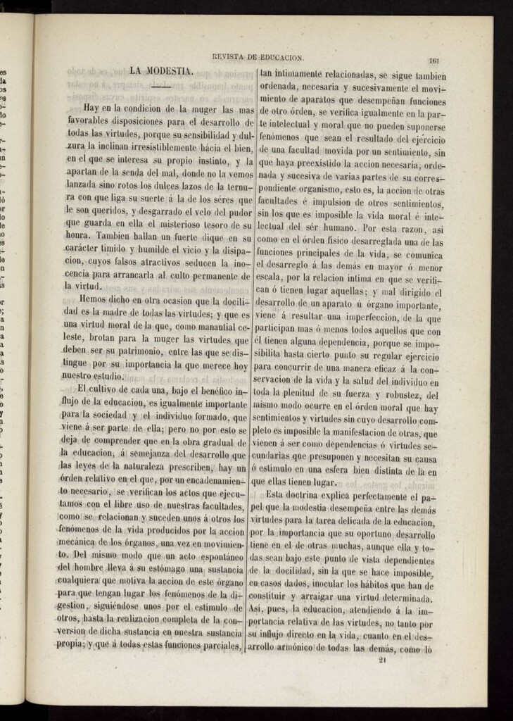 Miniatura de La Educanda: revista de educación del 1 de junio de 1861