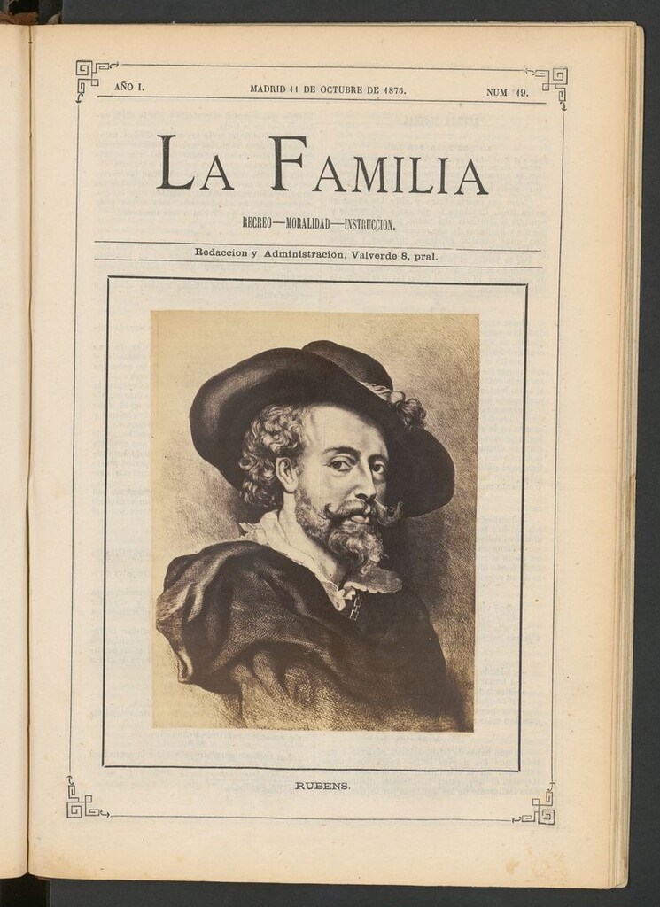 Miniatura de La Familia: revista ilustrada con fotografías del 11 de octubre de 1875