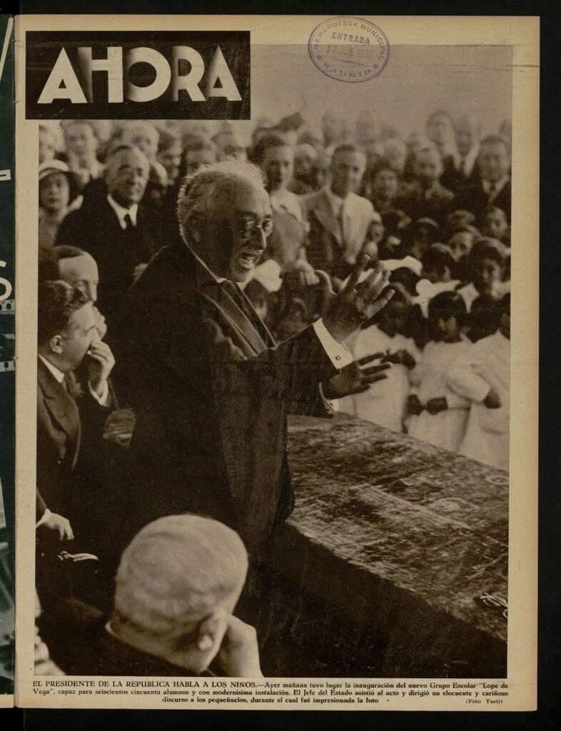 Miniatura de Ahora: diario gráfico del 11 de junio de 1935, nº 1390