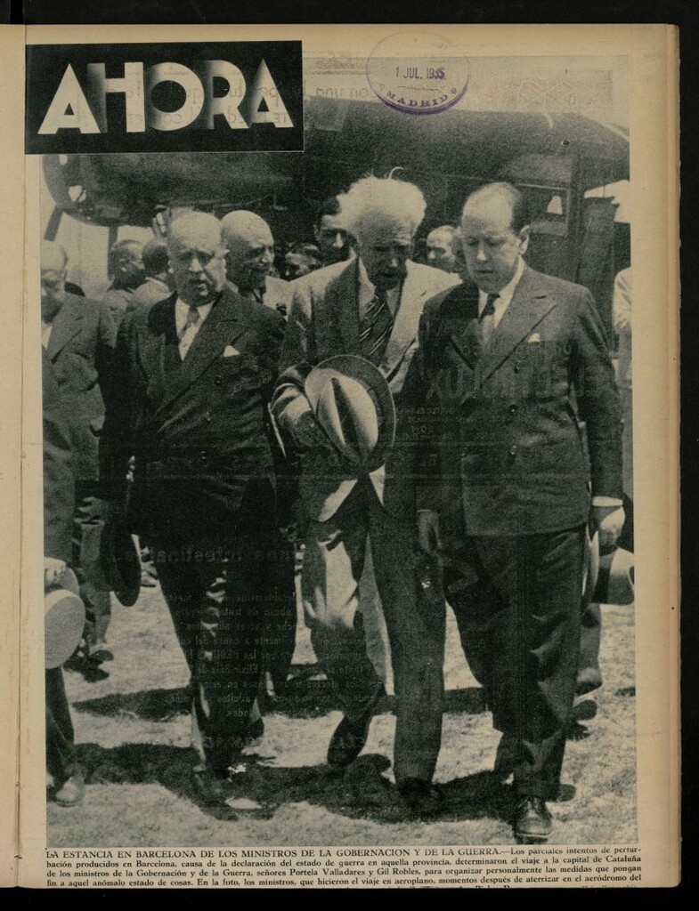 Miniatura de Ahora: diario gráfico del 30 de junio de 1935, nº 1407