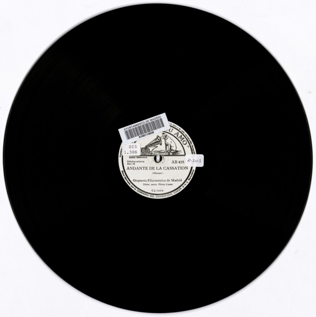 Miniatura de Andante de la Cassation (sonido remasterizado)