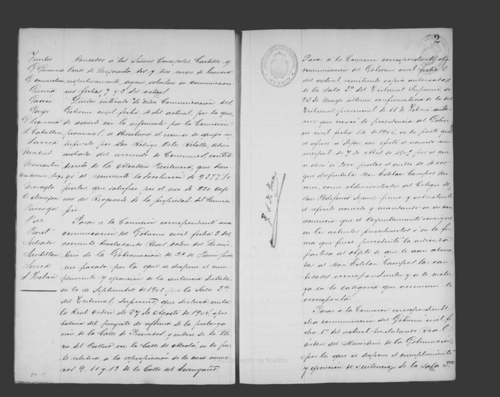 Miniatura de Actas de acuerdos del Ayuntamiento. Tomo 499 del año 1907 (12 julio a 23 agosto)