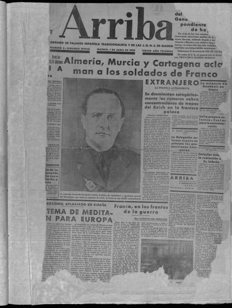 Miniatura de Arriba del 1 de abril de 1939