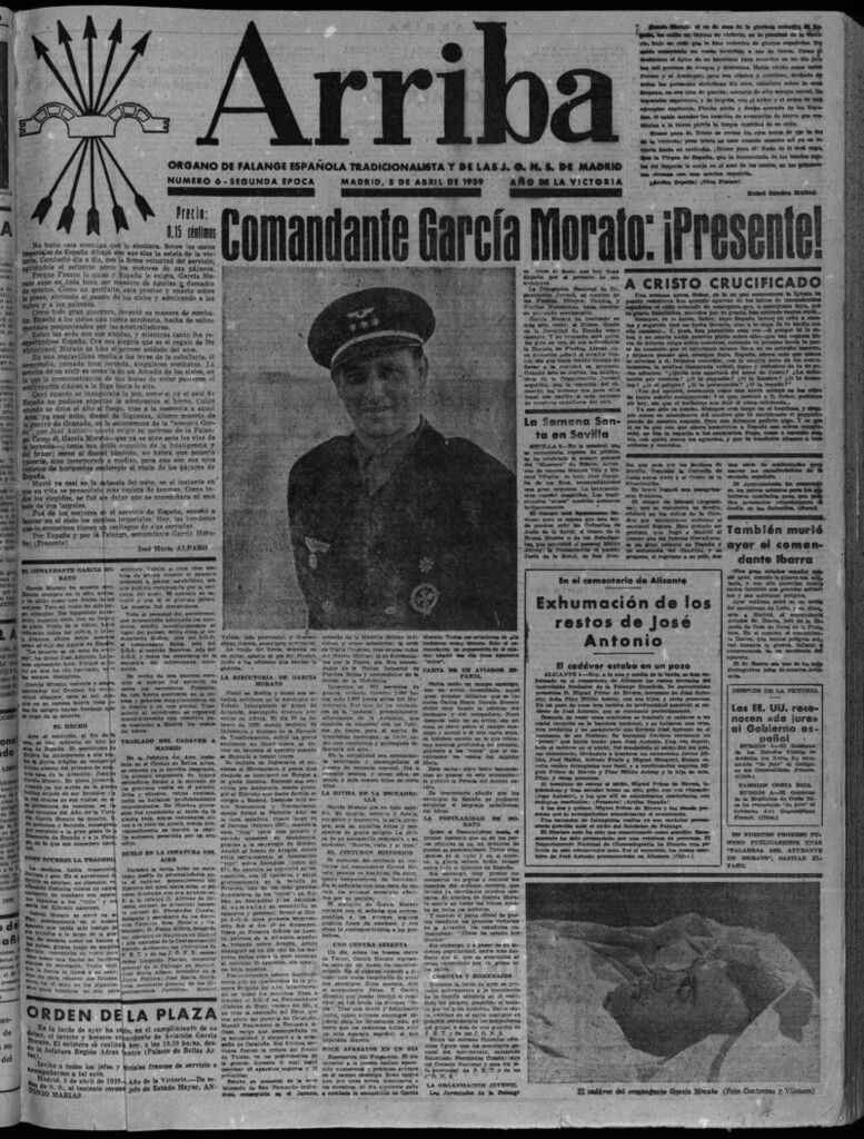 Miniatura de Arriba del 5 de abril de 1939