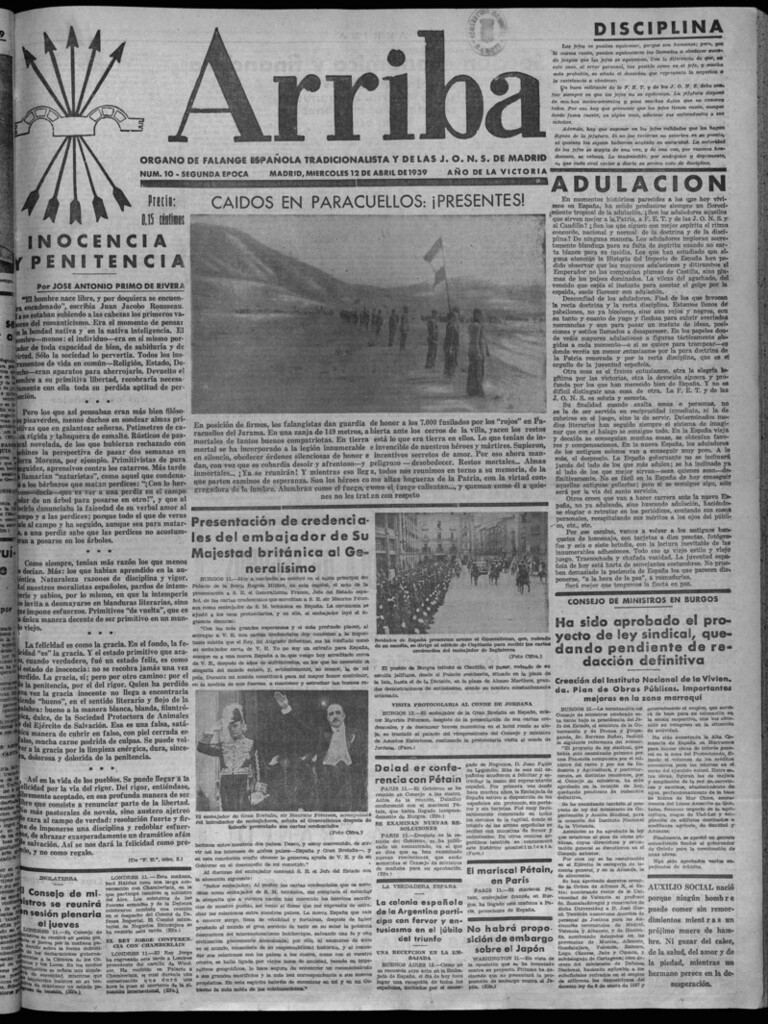Miniatura de Arriba del 12 de abril de 1939
