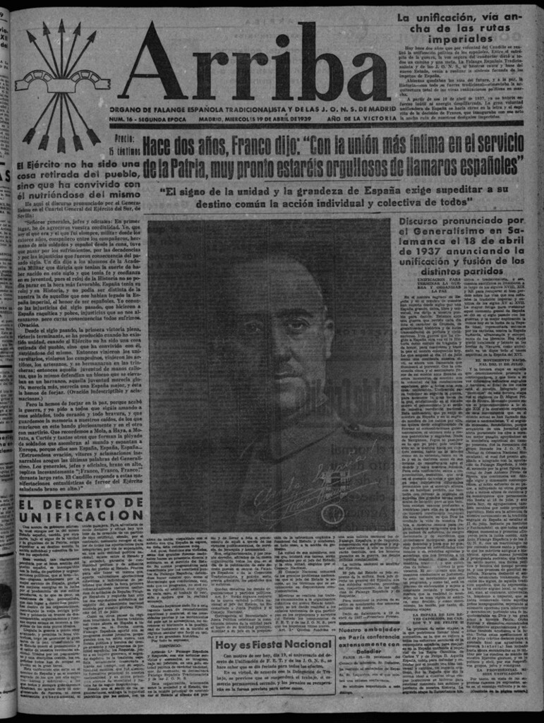 Miniatura de Arriba del 19 de abril de 1939
