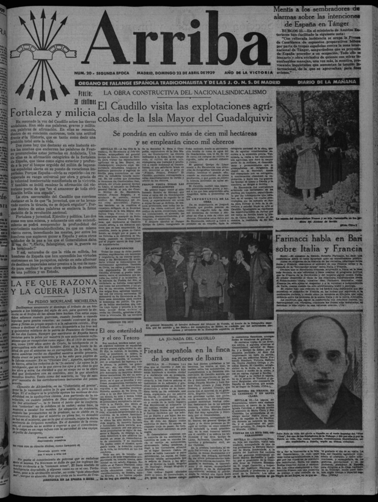 Miniatura de Arriba del 23 de abril de 1939