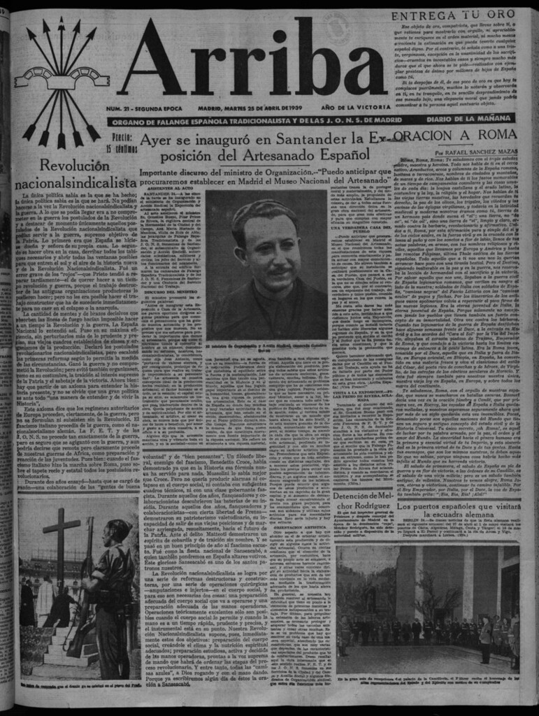 Miniatura de Arriba del 25 de abril de 1939