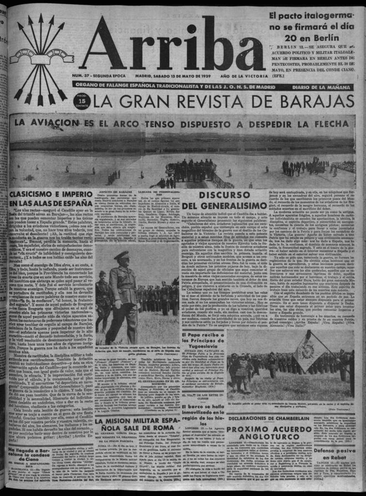 Miniatura de Arriba del 13 de mayo de 1939