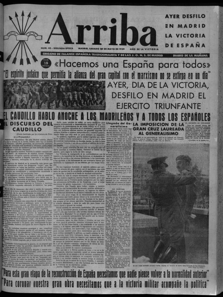 Miniatura de Arriba del 20 de mayo de 1939