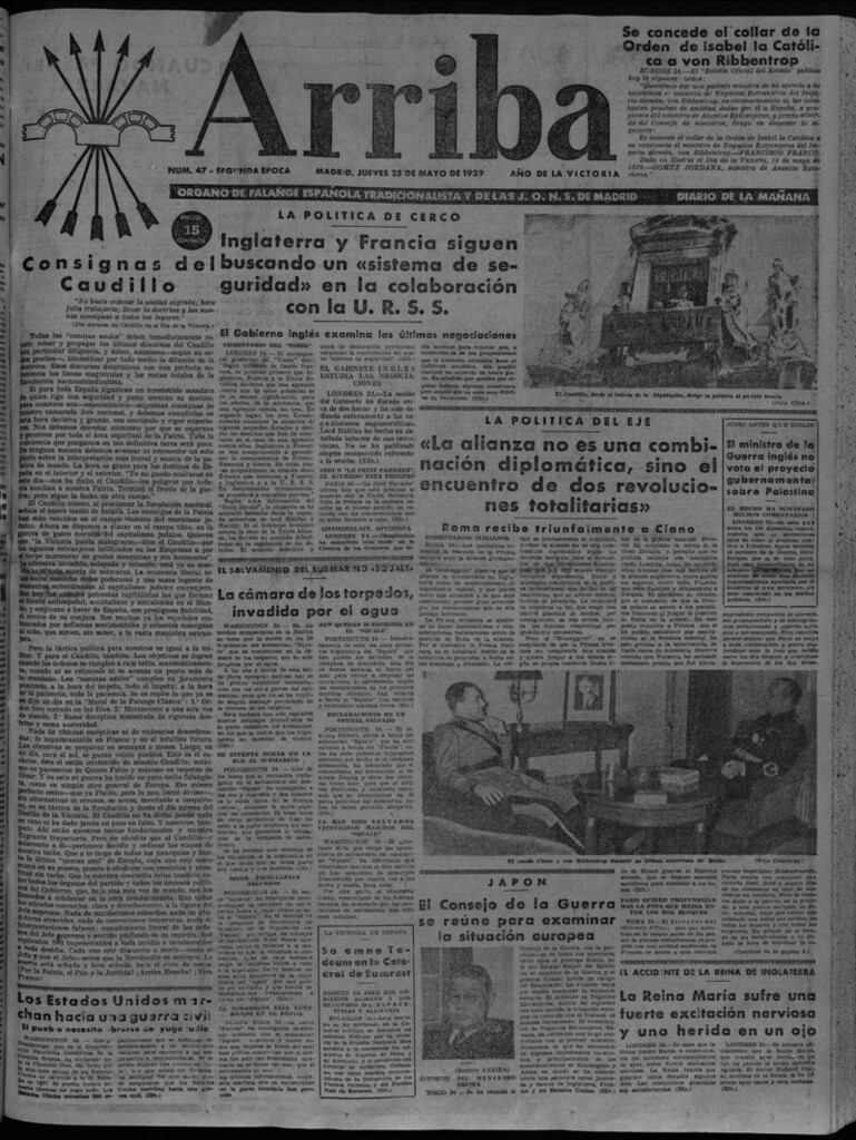 Miniatura de Arriba del 25 de mayo de 1939