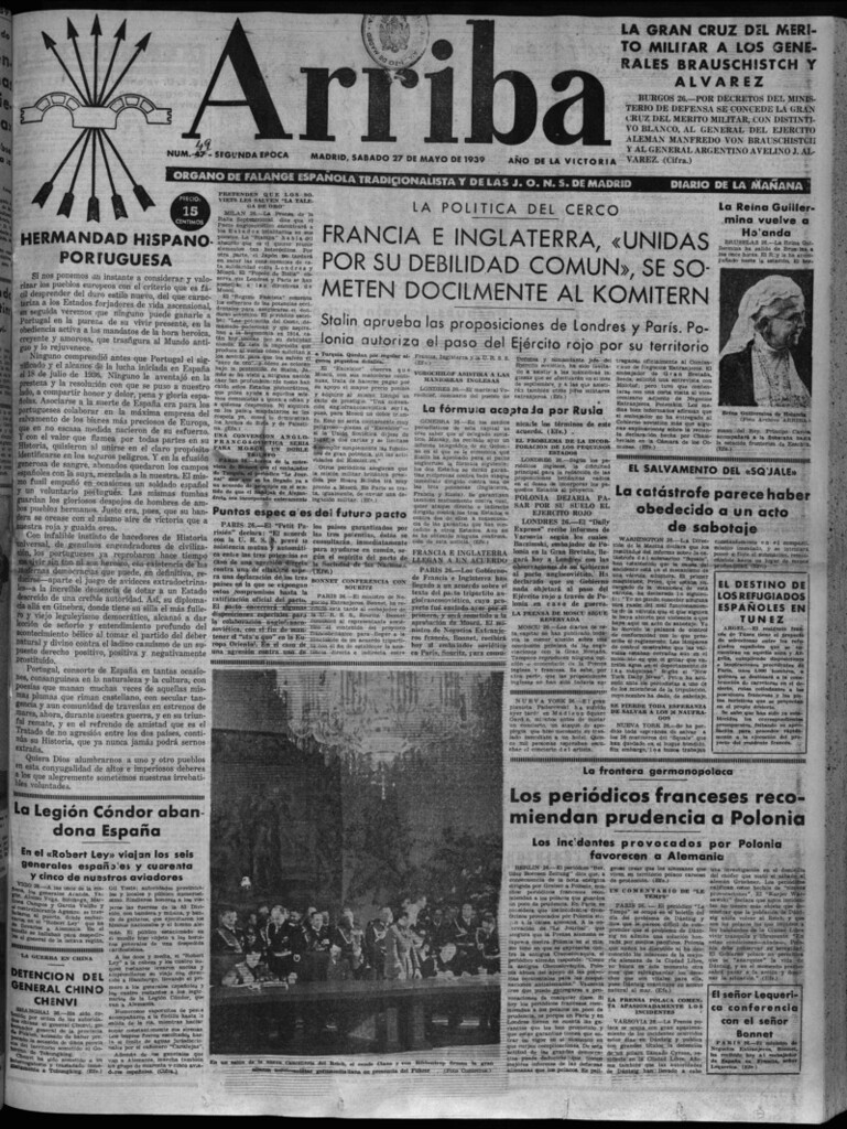 Miniatura de Arriba del 27 de mayo de 1939