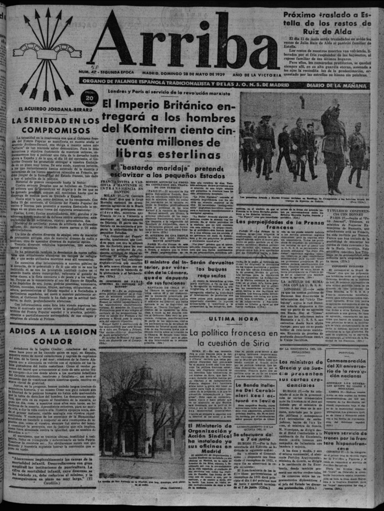 Miniatura de Arriba del 28 de mayo de 1939