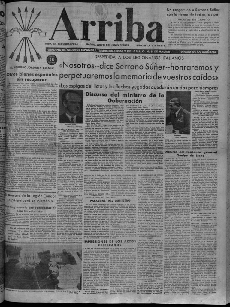 Miniatura de Arriba del 1 de junio de 1939