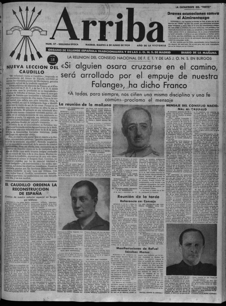 Miniatura de Arriba del 6 de junio de 1939