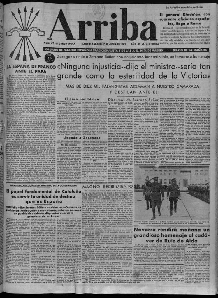 Miniatura de Arriba del 17 de junio de 1939