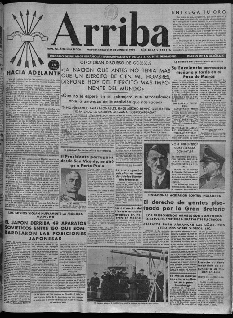 Miniatura de Arriba del 24 de junio de 1939
