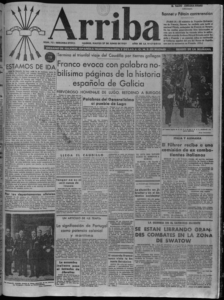 Miniatura de Arriba del 27 de junio de 1939