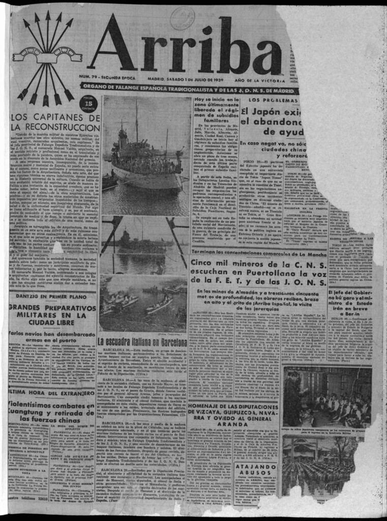 Miniatura de Arriba del 1 de julio de 1939