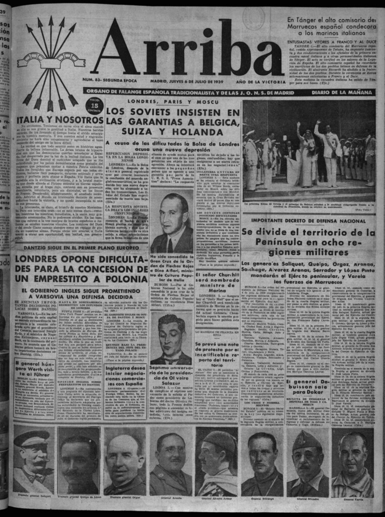 Miniatura de Arriba del 6 de julio de 1939