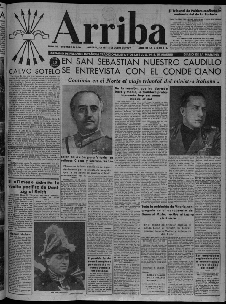 Miniatura de Arriba del 13 de julio de 1939