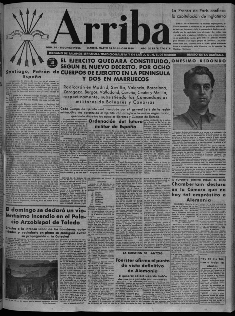 Miniatura de Arriba del 25 de julio de 1939