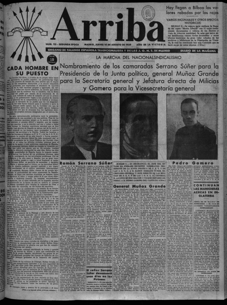 Miniatura de Arriba del 10 de agosto de 1939