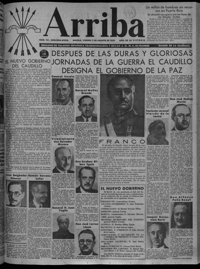 Miniatura de Arriba del 11 de agosto de 1939