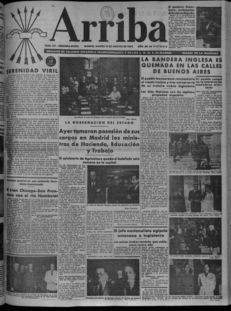 Miniatura de Arriba del 15 de agosto de 1939