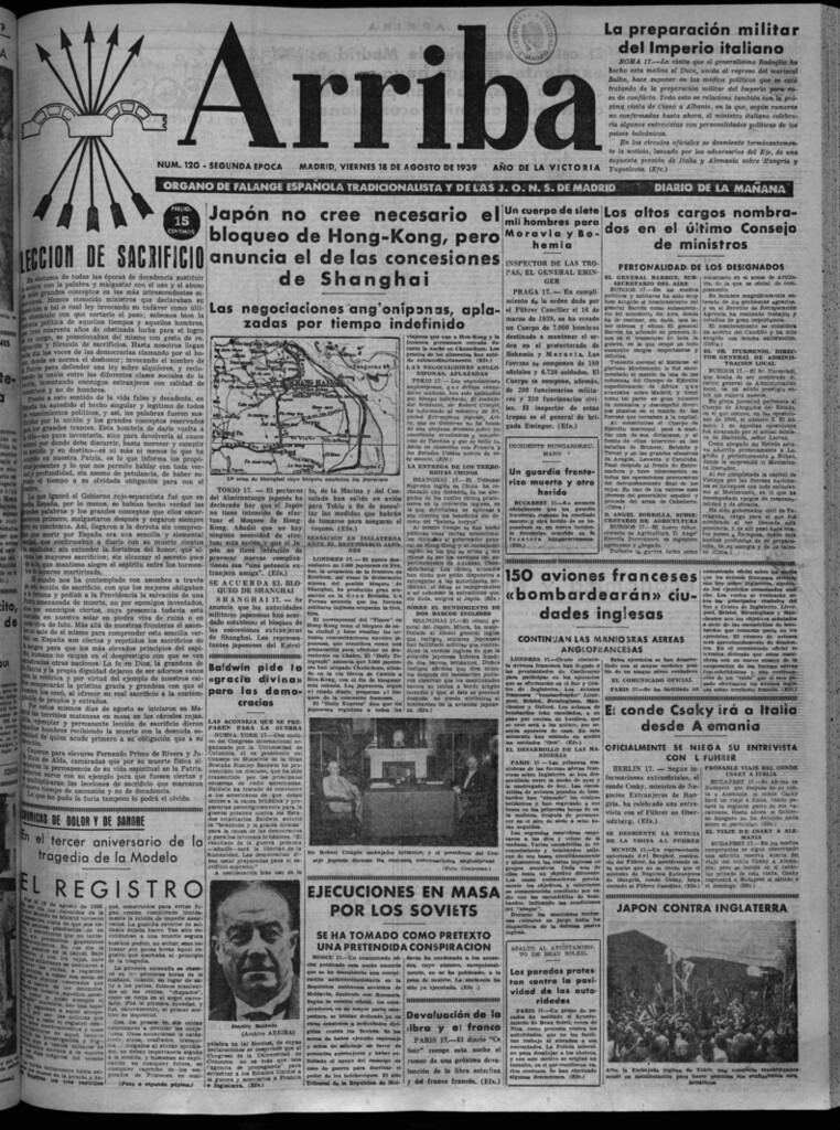 Miniatura de Arriba del 18 de agosto de 1939