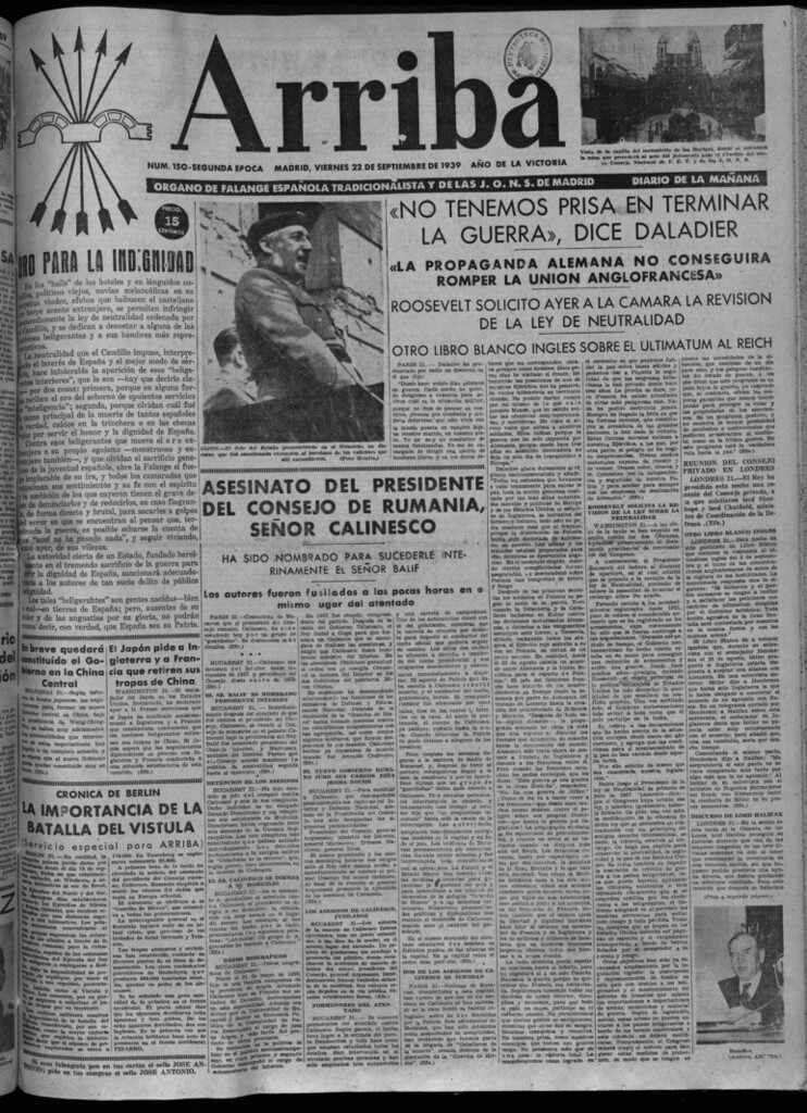 Miniatura de Arriba del 22 de septiembre de 1939