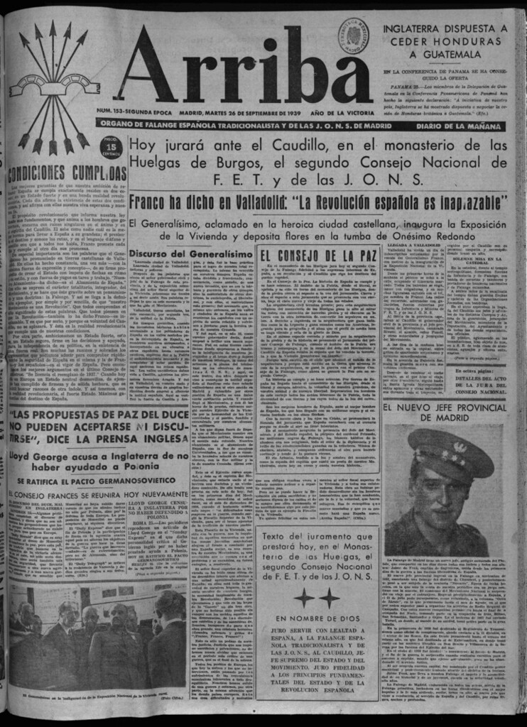 Miniatura de Arriba del 26 de septiembre de 1939