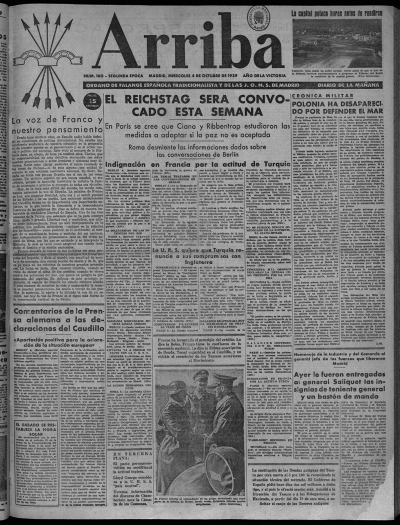 Miniatura de Arriba del 4 de octubre de 1939