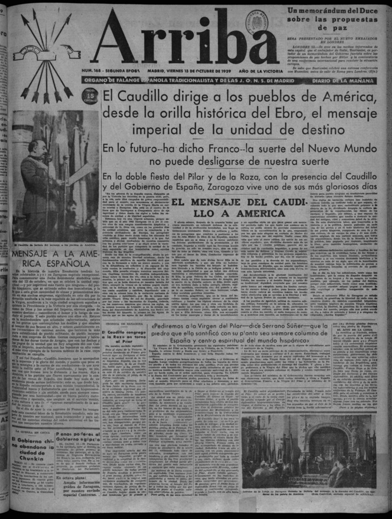 Miniatura de Arriba del 13 de octubre de 1939