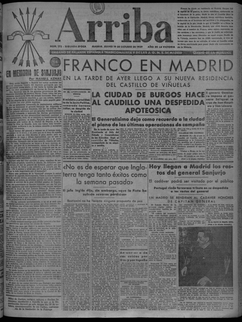 Miniatura de Arriba del 19 de octubre de 1939