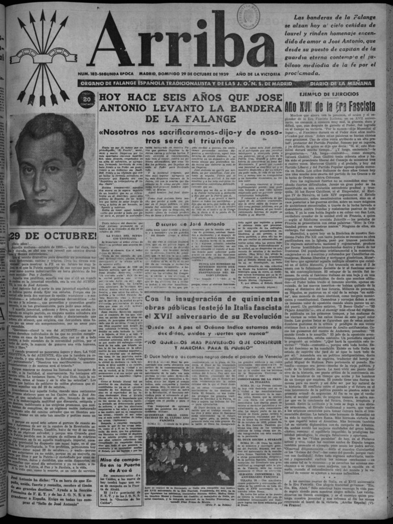 Miniatura de Arriba del 29 de octubre de 1939