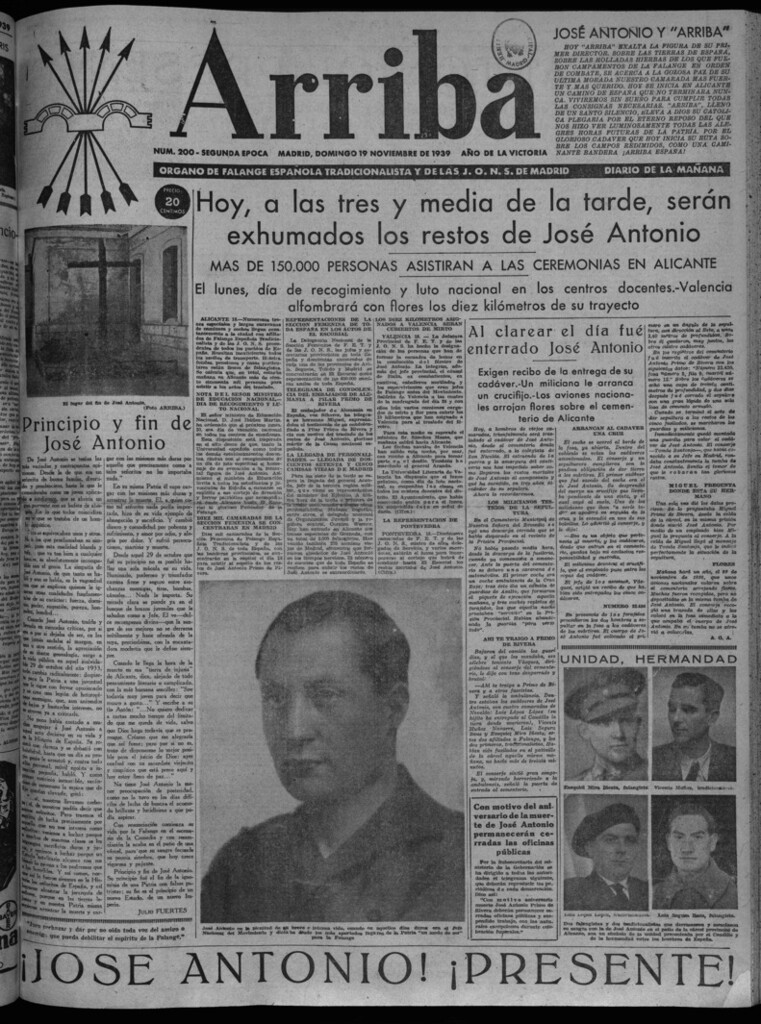 Miniatura de Arriba del 19 de noviembre de 1939
