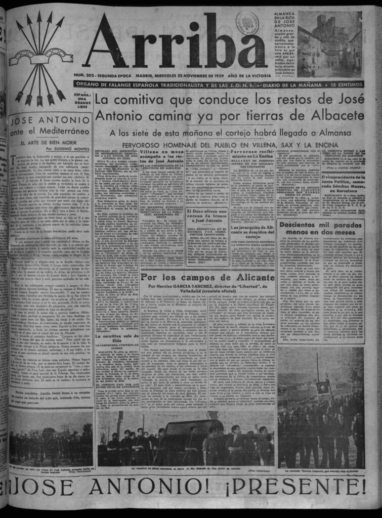 Miniatura de Arriba del 22 de noviembre de 1939