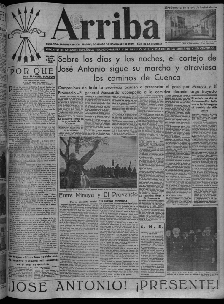 Miniatura de Arriba del 26 de noviembre de 1939