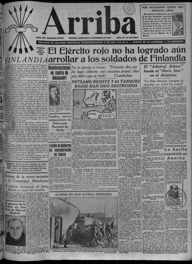 Miniatura de Arriba del 6 de diciembre de 1939