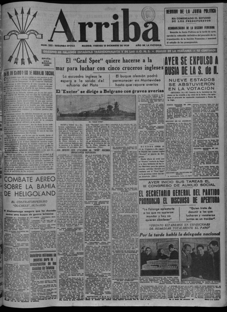Miniatura de Arriba del 15 de diciembre de 1939
