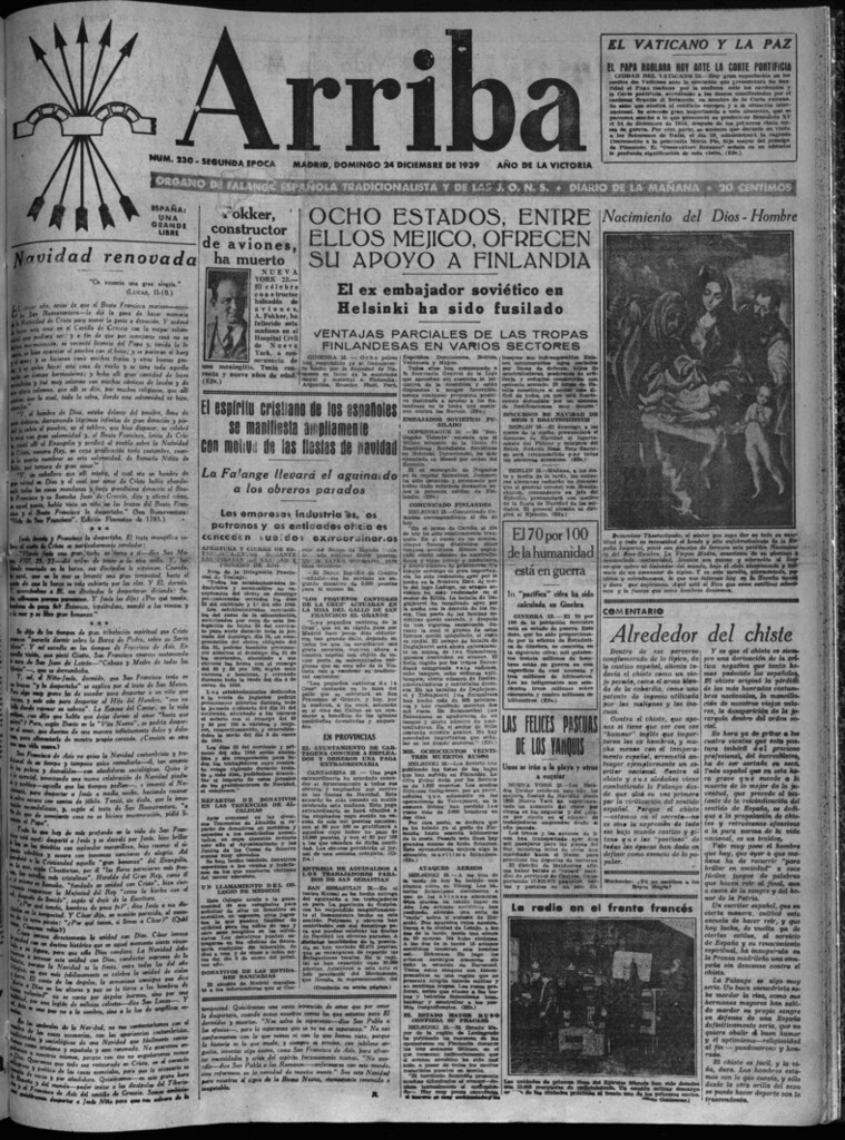 Miniatura de Arriba del 24 de diciembre de 1939