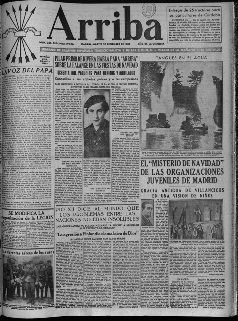 Miniatura de Arriba del 26 de diciembre de 1939