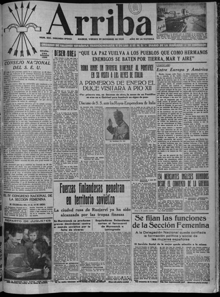 Miniatura de Arriba del 29 de diciembre de 1939