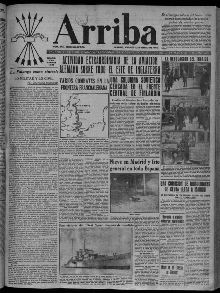 Miniatura de Arriba del 12 de enero de 1940