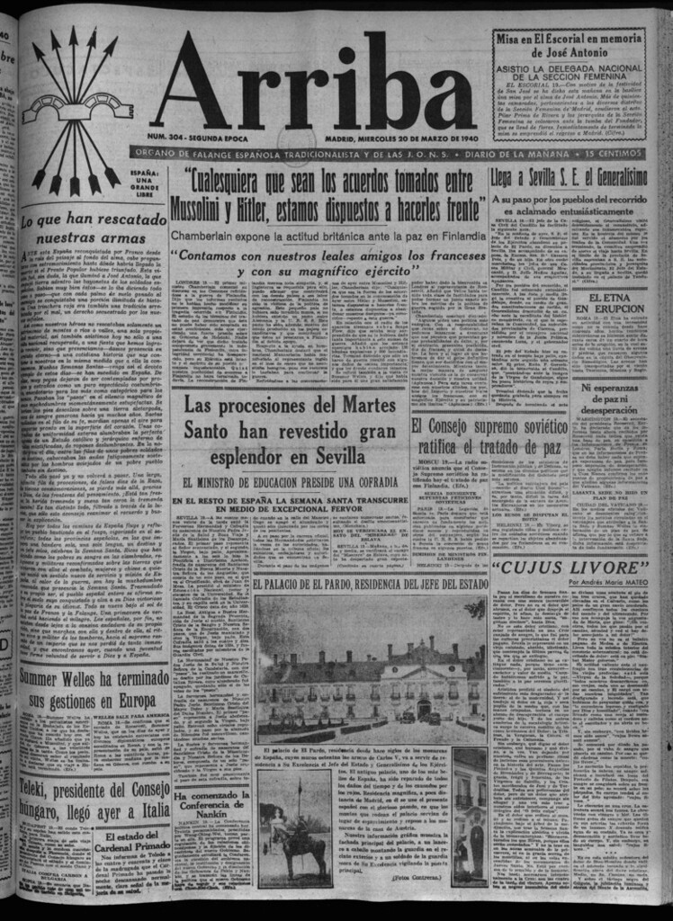 Miniatura de Arriba del 20 de marzo de 1940