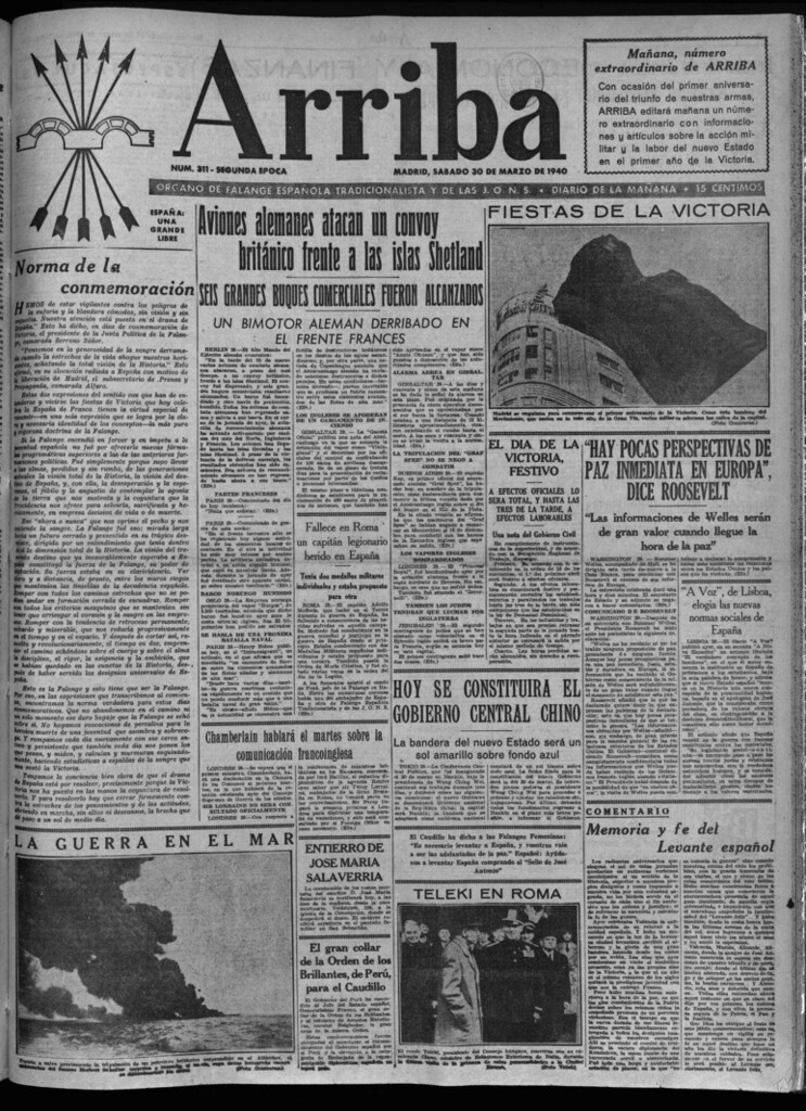 Miniatura de Arriba del 30 de marzo de 1940