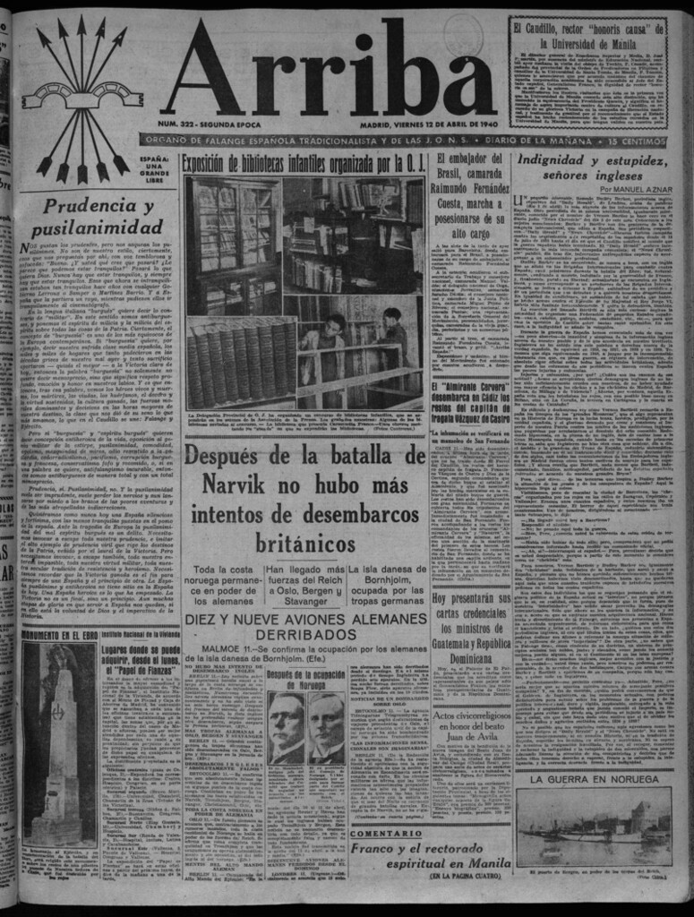 Miniatura de Arriba del 12 de abril de 1940