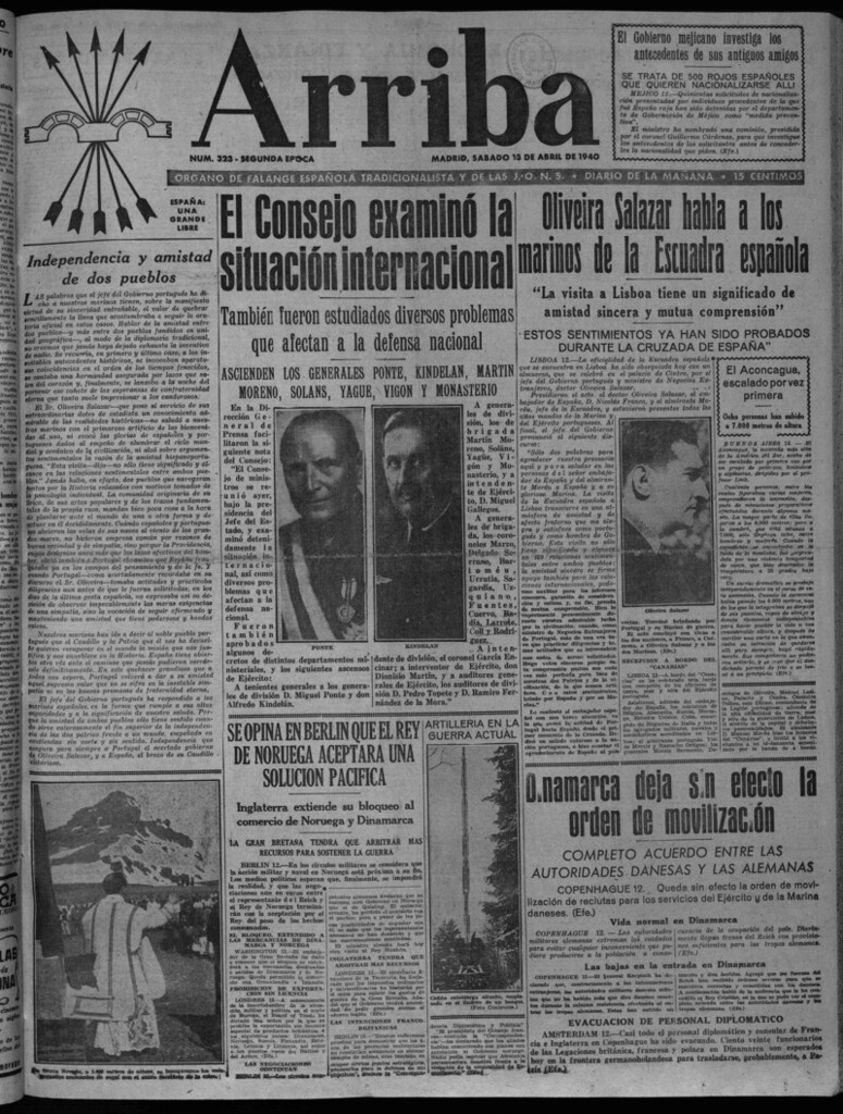 Miniatura de Arriba del 13 de abril de 1940